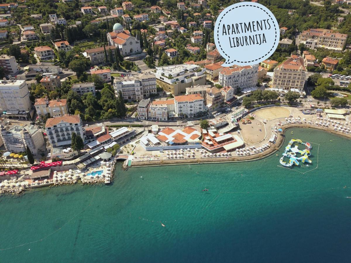 Apartments Liburnija Опатия Экстерьер фото